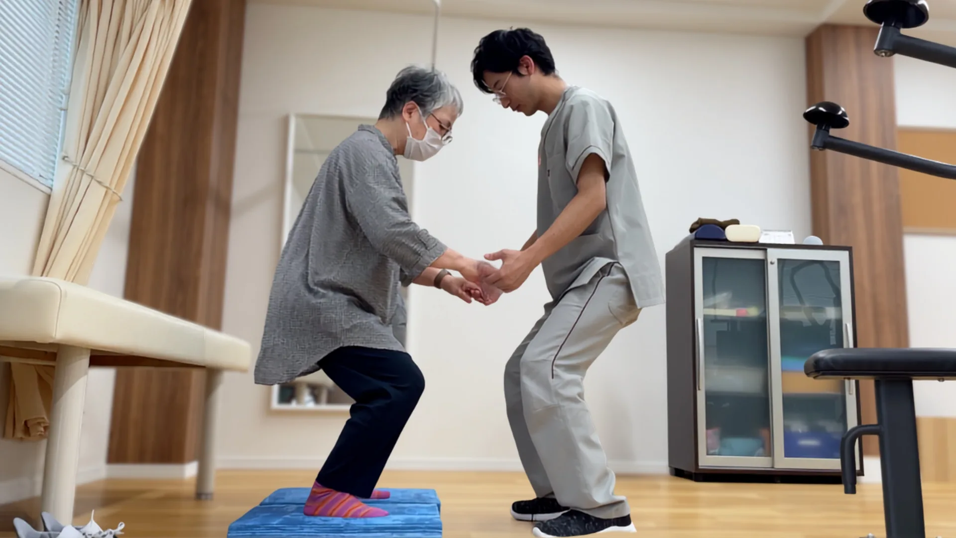 専門職による個別リハビリ